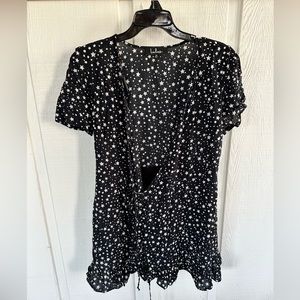 Lulus Wrapped Star Mini Dress